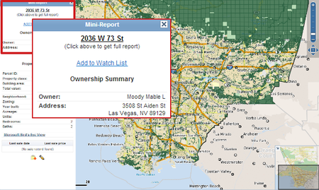 Vacant lots in Los Angeles