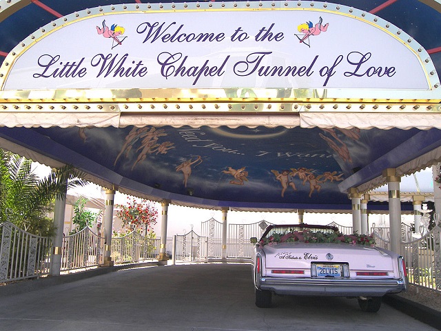 Little White Chapel Tunnel of Love