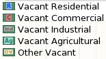 Los Angeles Vacant lots and lands