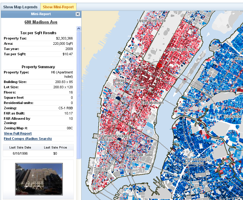 Comprehensive New York City Property Information PropertyShark