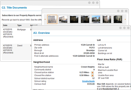 Real estate property information for home buyers | PropertyShark